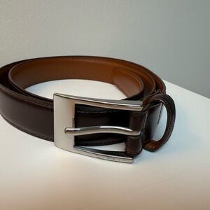 Brook’s Brothers Boy’s Brown Leather Belt
